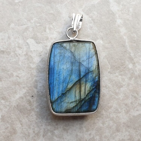 Labradorite pendant 28x20 mm no A272 Labradorite pendant 28x20 mm no A272