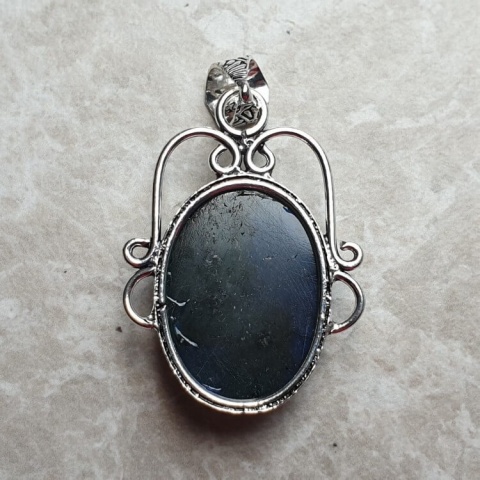 Labradorite pendant 28x21 mm no A121 Labradorite pendant 28x21 mm no A121
