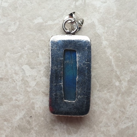 Labradorite pendant 29x14 mm no A90 Labradorite pendant 29x14 mm no A90