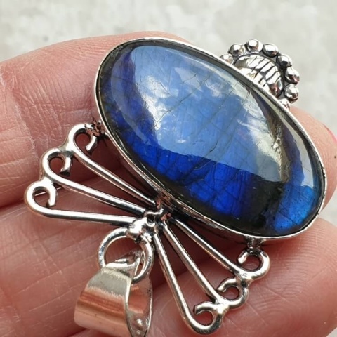Labradorite pendant 29x16 mm no A237 Labradorite pendant 29x16 mm no A237