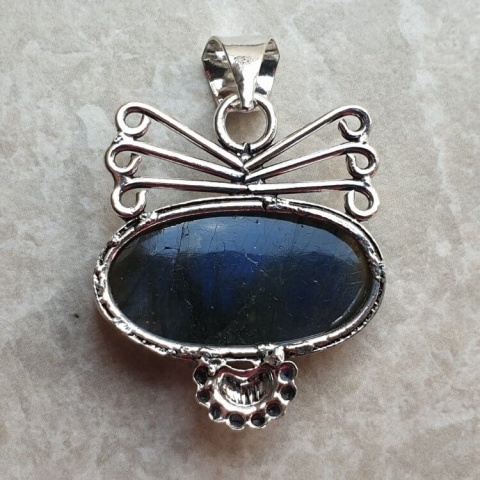 Labradorite pendant 29x16 mm no A237 Labradorite pendant 29x16 mm no A237