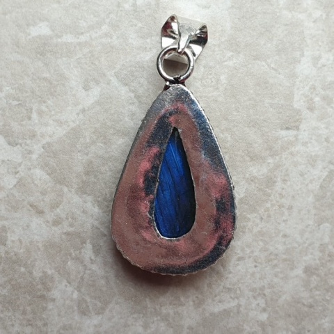 Labradorite pendant 29x18 mm no A199 Labradorite pendant 29x18 mm no A199