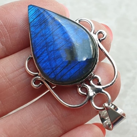 Labradorite pendant 29x20 mm no A238 Labradorite pendant 29x20 mm no A238
