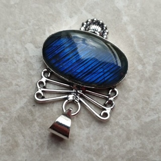 Labradorite pendant 30x18 mm no A179