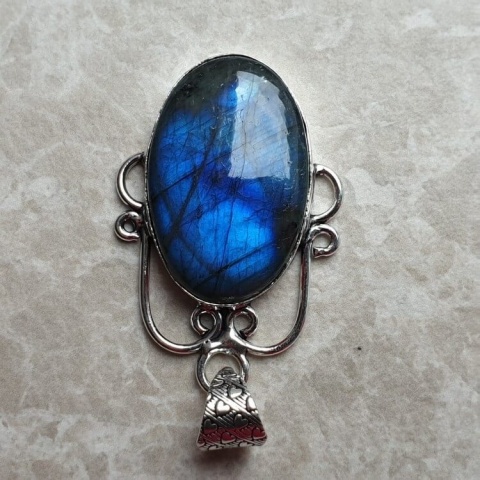 Labradorite pendant 30x20 mm no A116 Labradorite pendant 30x20 mm no A116
