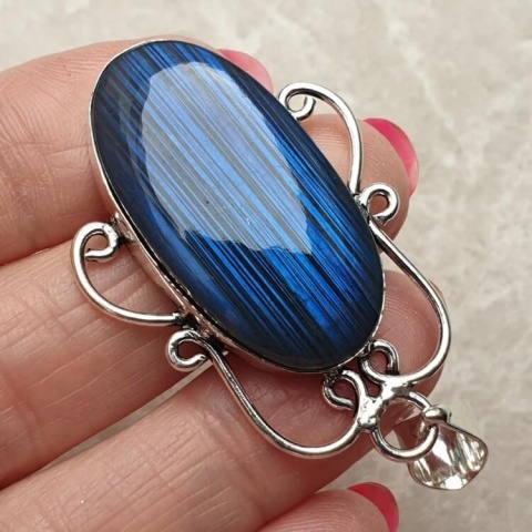 Labradorite pendant 33x19 mm no A65 Labradorite pendant 33x19 mm no A65