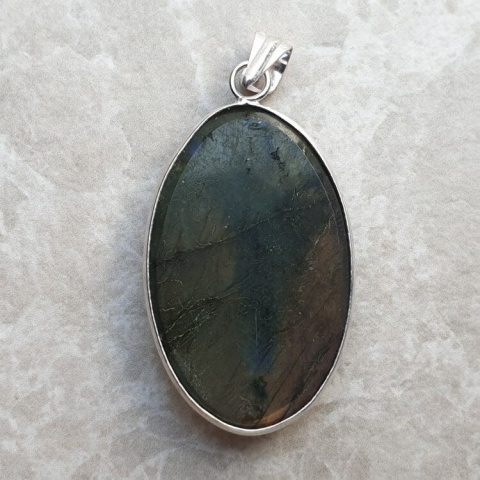 Labradorite pendant 34x22 mm no A259 Labradorite pendant 34x22 mm no A259