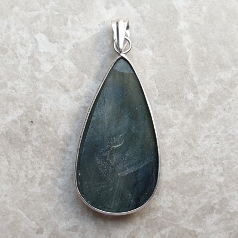 Labradorite pendant 37x20 mm no A306 Labradorite pendant 37x20 mm no A306