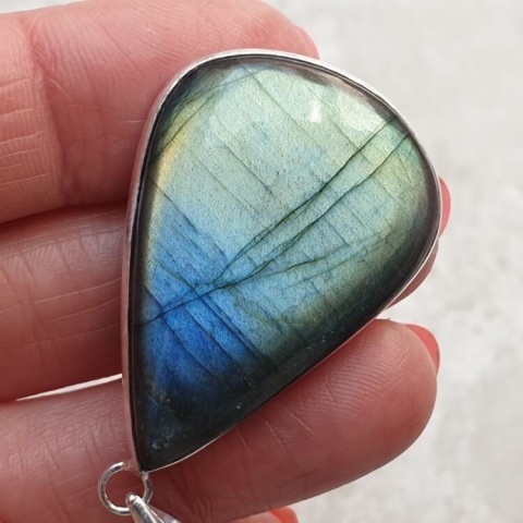 Labradorite pendant 37x26 mm no A304 Labradorite pendant 37x26 mm no A304