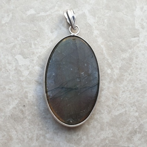 Labradorite pendant 38x24 mm no A269 Labradorite pendant 38x24 mm no A269
