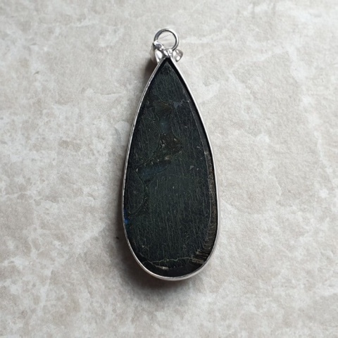 Labradorite pendant 41x17 mm no A339 Labradorite pendant 41x17 mm no A339