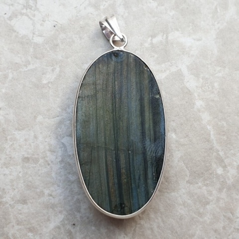 Labradorite pendant 42x23 mm no A324 Labradorite pendant 42x23 mm no A324