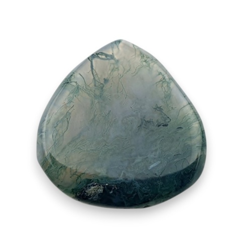 Moss agate faceted cabochon 20x20 mm no 45 Moss agate faceted cabochon 20x20 mm no 45