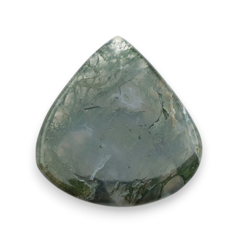 Moss agate faceted cabochon 28x26 mm no 37 Moss agate faceted cabochon 28x26 mm no 37