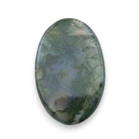Moss agate faceted cabochon 29x19 mm no 36 Moss agate faceted cabochon 29x19 mm no 36