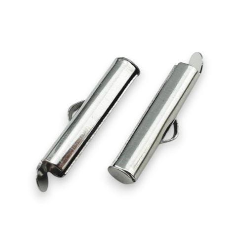 Slip-on tube tips stainless steel 20 mm 2 pcs Slip-on tube tips stainless steel 20 mm 2 pcs