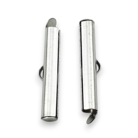 Slip-on tube tips stainless steel 25 mm 2 pcs Slip-on tube tips stainless steel 25 mm 2 pcs