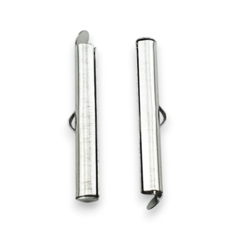 Slip-on tube tips stainless steel 30 mm 2 pcs Slip-on tube tips stainless steel 30 mm 2 pcs