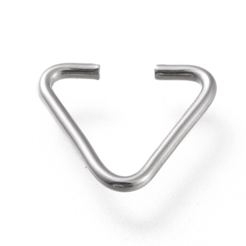Stainless steel triangular tie 10 mm 10 pcs Stainless steel triangular tie 10 mm 10 pcs