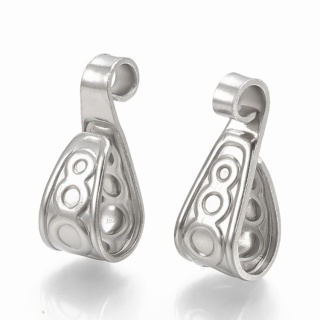 Decorative tie stainless steel 16x6 mm 2 pcs