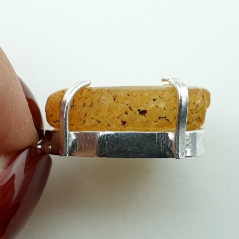 Solar quartz pendant 22x21 mm no 116 Solar quartz pendant 22x21 mm no 116