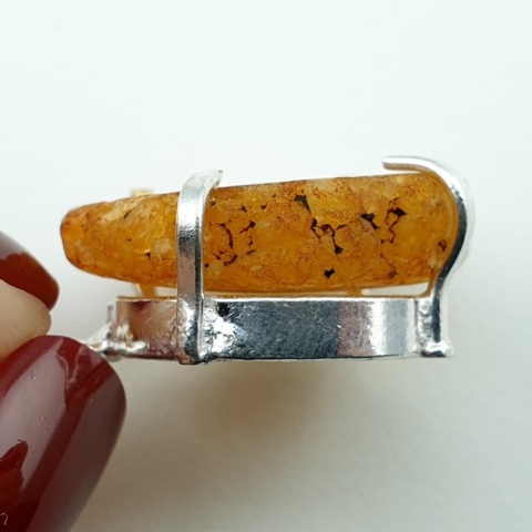 Solar quartz pendant 23x23 mm no 115 Solar quartz pendant 23x23 mm no 115