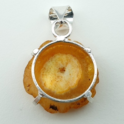 Solar quartz pendant 23x23 mm no 115 Solar quartz pendant 23x23 mm no 115