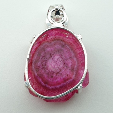 Solar quartz pendant 24x21 mm no 96 Solar quartz pendant 24x21 mm no 96