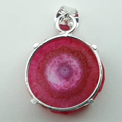 Solar quartz pendant 24x24 mm no 128 Solar quartz pendant 24x24 mm no 128