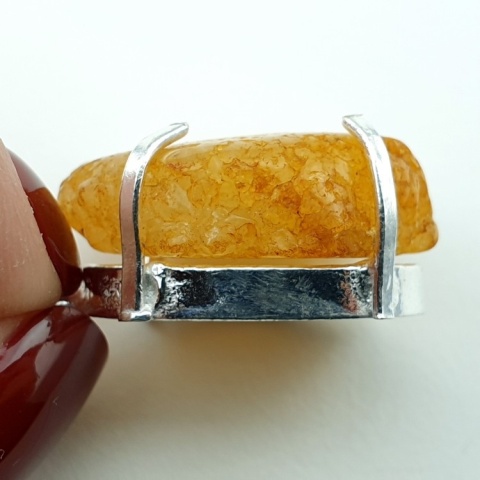 Solar quartz pendant 25x20 mm no 110 Solar quartz pendant 25x20 mm no 110