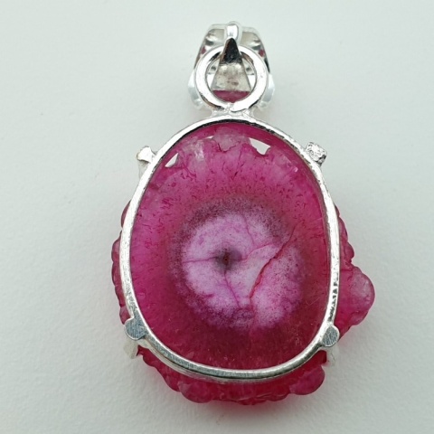 Solar quartz pendant 25x23 mm no 132 Solar quartz pendant 25x23 mm no 132