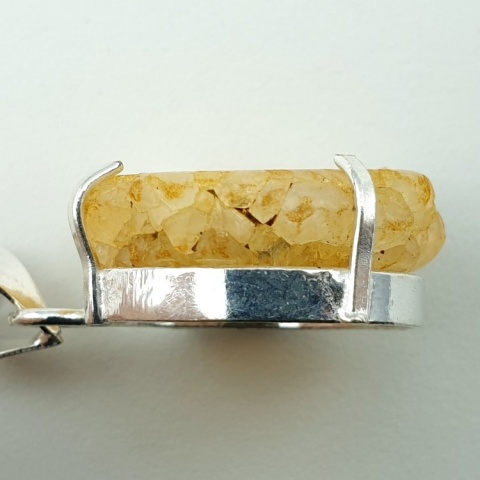 Solar quartz pendant 25x23 mm no 98 Solar quartz pendant 25x23 mm no 98