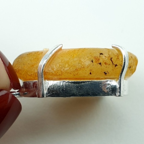 Solar quartz pendant 26x24 mm no 106 Solar quartz pendant 26x24 mm no 106