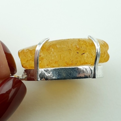 Solar quartz pendant 26x24 mm no 113 Solar quartz pendant 26x24 mm no 113