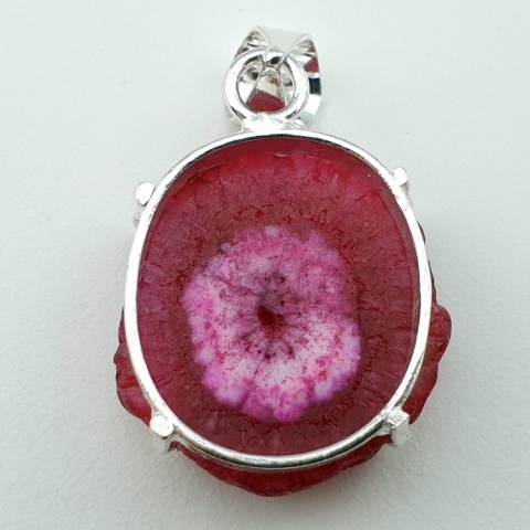 Solar quartz pendant 27x25 mm no 124 Solar quartz pendant 27x25 mm no 124