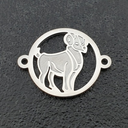 Connector Aries stainless steel 20.5 mm