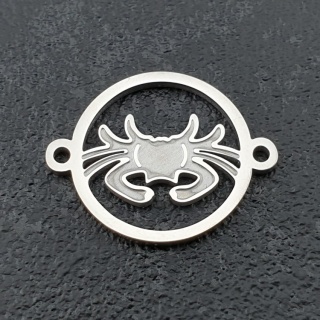 Connector Cancer stainless steel 20.5 mm