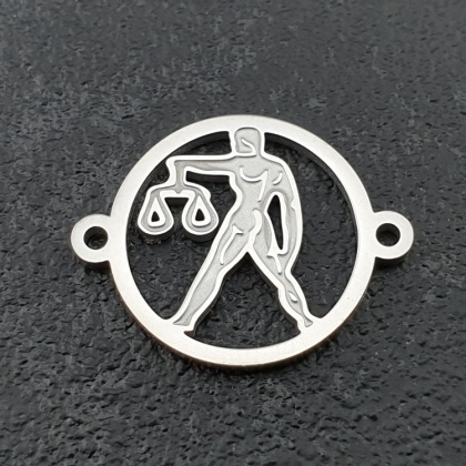 Connector Libra stainless steel 20.5 mm