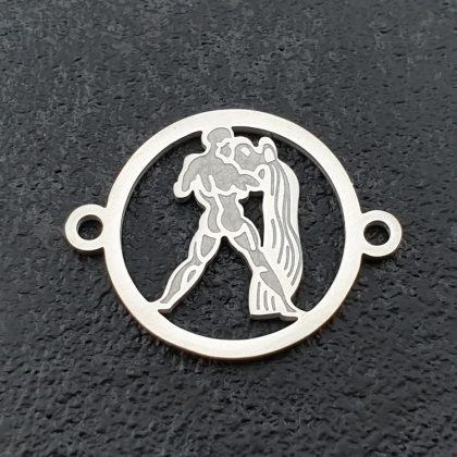 Connector Aquarius stainless steel 20.5 mm