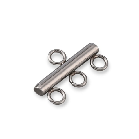 Connector divider 3 eyelets stainless steel 1 pcs Connector divider 3 eyelets stainless steel 1 pcs