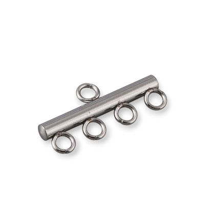Connector divider 4 eyelets stainless steel 1 pcs