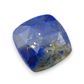 Lapis lazuli faceted cabochon 18x17 mm no 14