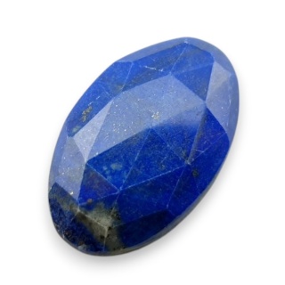 Lapis lazuli faceted cabochon 24x15 mm no 3