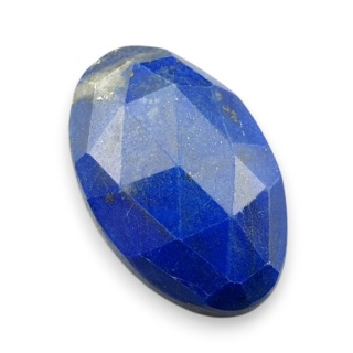 Lapis lazuli faceted cabochon 24x15 mm no 3