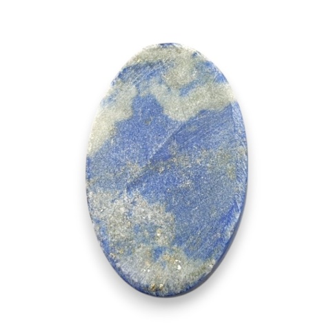 Lapis lazuli faceted cabochon 24x15 mm no 3 Lapis lazuli faceted cabochon 24x15 mm no 3