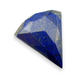 Lapis lazuli faceted cabochon 24x21 mm no 2