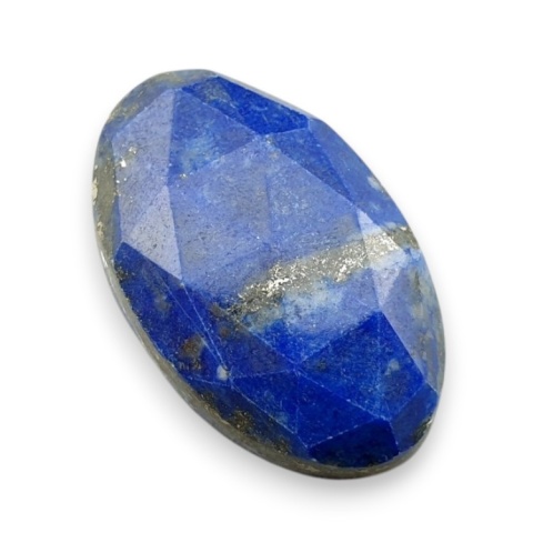 Lapis lazuli faceted cabochon 25x16 mm no 10 Lapis lazuli faceted cabochon 25x16 mm no 10