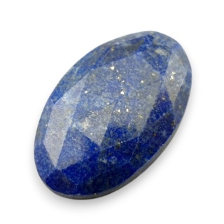 Lapis lazuli faceted cabochon 25x16 mm no 11