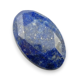 Lapis lazuli faceted cabochon 25x16 mm no 11
