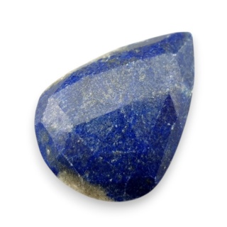 Lapis lazuli faceted cabochon 25x18 mm no 17